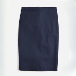 J. Crew Navy No. 2 Pencil Skirt size 6P